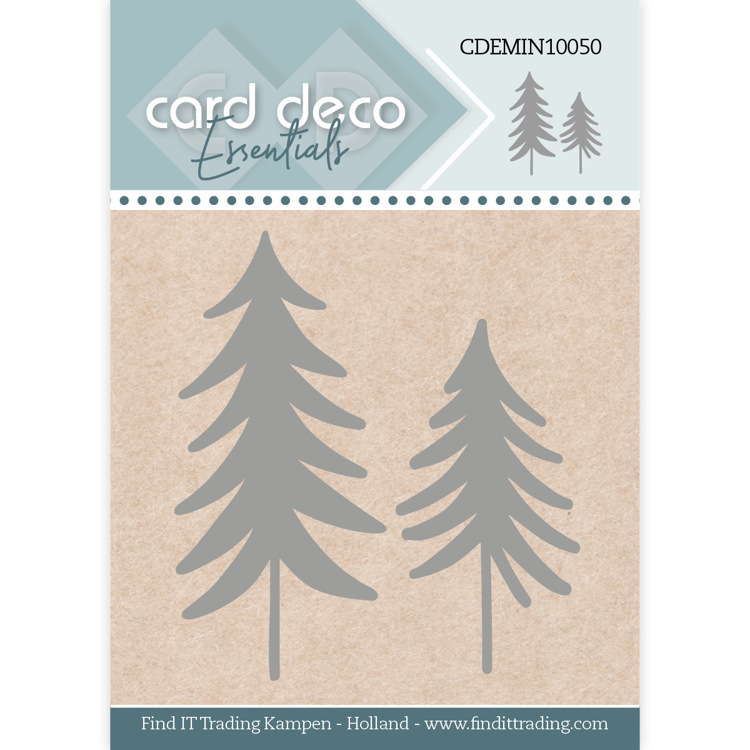 Card Deco Essentials - Mini Dies - 50 - Pine Trees stansje.nl - de ...